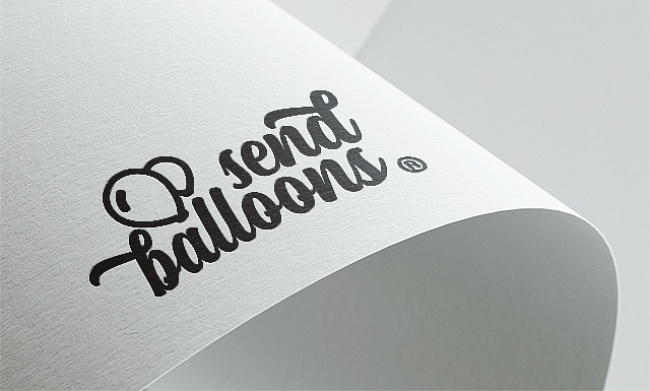 Σχεδιασμός λογοτύπου e-shop με μπαλόνια Sendballoons